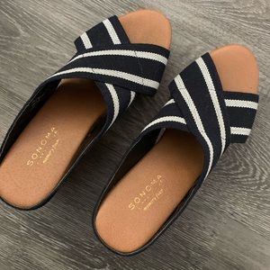 Women’s Nautical Strappy Wedge Sandals